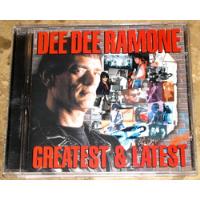 Cd Dee Dee Ramone ( Ramones ) - Greatest & Latest (2000) comprar usado  Brasil 