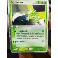 Card Game Pokemon Rpg : Lote De 01x Scyther Ex 102/109 Port. comprar usado  Brasil 