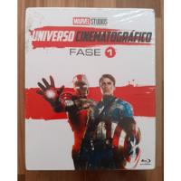 Box 7 Blu-ray Marvel Universo Cinematográfico Fase1. comprar usado  Brasil 