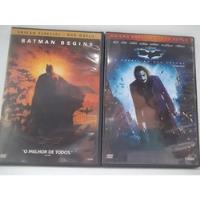 Dvd Batman Ed Esp Duplo Begins / C  comprar usado  Brasil 