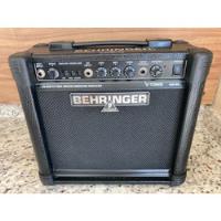 Amplificador Behringer V Tone Gm 108 15 Watts Zerado!!! comprar usado  Brasil 
