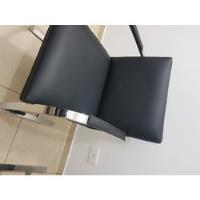 Usado, Kit 2 Cadeiras Interlocutor Fixa Home Office Preta/cromada comprar usado  Brasil 