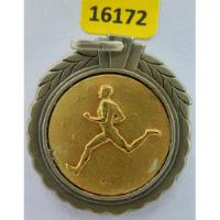 16172 Medalha Esportiva Corrida Déc 40 Metal Prateado Huguen comprar usado  Brasil 