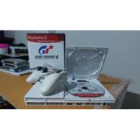 Playstation 2 Ceramic White + Gran Turismo 4 - Excelente  comprar usado  Brasil 