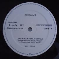 Zé Ramalho 1983 Orquídea Negra Lp Single 12  comprar usado  Brasil 