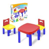 Mesinha E Cadeira Infantil P/ Brincar -  2 Cadeiras E 1 Mesa, usado comprar usado  Brasil 