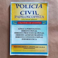 Livro Polícia Civil Papiloscopista Concurso De Admissão Coletânea De Questões, usado comprar usado  Brasil 
