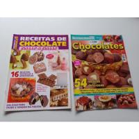 Revistas Receitas De Chocolate Trufas Bolo Pavê S408 comprar usado  Brasil 