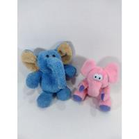 Kit Pelúcia Elefante 15cm Rosa E Azul comprar usado  Brasil 
