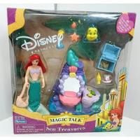 Boneca Ariel Princesas Disney Magic Talk Playmates   comprar usado  Brasil 
