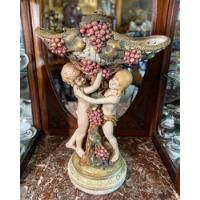 Escultura/floreira/ Fruteira Faiança Imperial Amphora , usado comprar usado  Brasil 