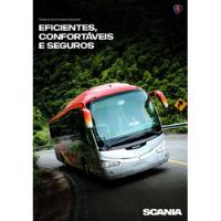 Folder Catálogo Folheto Scania Ônibus Rodoviários (sc009), usado comprar usado  Brasil 
