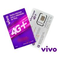 Chip Vivo 4g 3x1 Escolha Ddd (postagem Em 24hrs) comprar usado  Brasil 