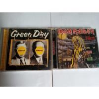 2 Cds Iron Maiden Killers 1998 E Green Day Ninrod comprar usado  Brasil 