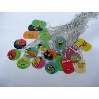 Angry Birds Dog Tags Medalhas Gargantilhas Completo, usado comprar usado  Brasil 
