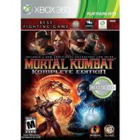 Mortal Kombat 9 Komplete Edition Xbox 360 Midia Fisica comprar usado  Brasil 