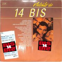 14 Bis - O Talento De 14 Bis - Lp Duplo Autografado - 1985 comprar usado  Brasil 