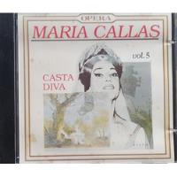 Cd - Maria Callas - Casta Diva Recital Vol. 5 comprar usado  Brasil 