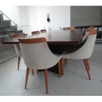 Conjunto Mesa De Jantar Com Cadeiras Saccaro - 8 Cadeiras comprar usado  Brasil 