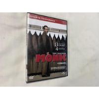 Dvd - Monk - Tony Shalhoub - 4 Temporada comprar usado  Brasil 