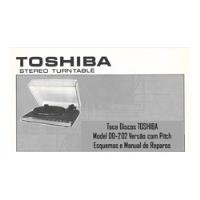 Toshiba Dd-202 Manual De Serviços Esquema Toca Discos Pitch comprar usado  Brasil 