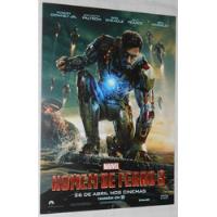 Iron Man 3 Lote 3 Posters Promocionais Pepper Potts Patriot comprar usado  Brasil 