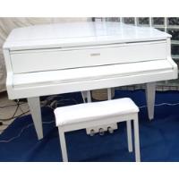 Usado, Piano Yamaha Ydp 131 Meia Cauda Branco Com Banco comprar usado  Brasil 