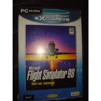 Pc Game  Microsoft Flight Simulator 98 Cd Dvd Rom comprar usado  Brasil 