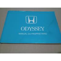 Manual Proprietário Honda Odyssey Em Branco S/ Preenchidos , usado comprar usado  Brasil 