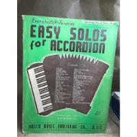Partituras De Acordeão - Everybodys Favorite, Easy Solos comprar usado  Brasil 