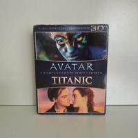 Box Blu-ray 3d Titanic E Avatar comprar usado  Brasil 