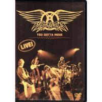 Dvd Duplo Aerosmith - You Gotta Move Live! comprar usado  Brasil 