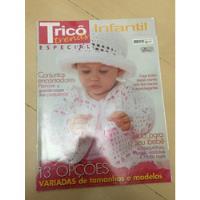 Revista Tricô Trends 1 Infantil Toucas Casacos Vestidos Z393 comprar usado  Brasil 