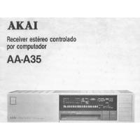 Manual Usuario Akai Aaa35 Aa A35 Em Pdf Via Email, usado comprar usado  Brasil 