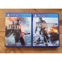 Battlefield 4 + Battlefield 1 (mídias Físicas Em Pt-br) Ps4, usado comprar usado  Brasil 