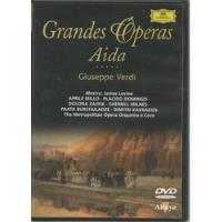 Usado, Dvd Grandes Óperas, Aida, Giuseppe Verdi comprar usado  Brasil 