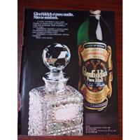 Propaganda Antiga - Glenfiddich Whisky É Puro Malte/alitalia comprar usado  Brasil 