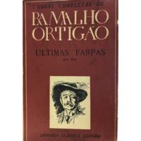 Livro Últimas Farpas Ortigao, Ramalho comprar usado  Brasil 