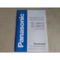 Manual Da Tv Panasonic 14 20 Polegadas Tc-14a12 Tc-20a12 comprar usado  Brasil 