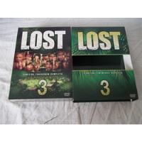 Box Dvd - Lost - 3ª Terceira Temporada Completa comprar usado  Brasil 