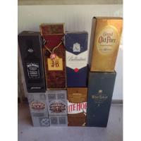 8 Embalagem Vazia Whisky Chivas Blue Label J&b Old Parr Jack, usado comprar usado  Brasil 