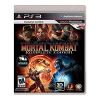Mortal Kombat Komplete Edition Ps3 Midia Fisica Original  comprar usado  Brasil 
