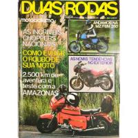 Usado, Revista Duas Rodas Nº 105 Amazonas 1600 / Mz 250 / Agrale comprar usado  Brasil 
