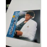 Lp Michael Jackson Thriller Edição Japão Com Encarte E Poste comprar usado  Brasil 