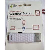 Sandisk Connect Wireless Pendrive Stick 200gb Wifi Novissimo comprar usado  Brasil 