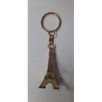 Torre Eiffel Chaveiro Paris Dourado Souvenir comprar usado  Brasil 