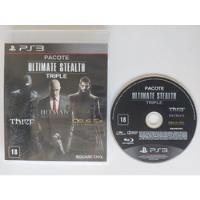 Ultimate Stealth Ps3 Thief Hitman Deus Ex Pronta Entrega +nf comprar usado  Brasil 