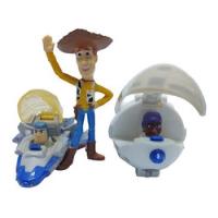 Lote 03 Bonecos Toy Story Woody Buzz Lightyear 10cm comprar usado  Brasil 