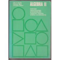 Livro Álgebra 2 Matrizes Determinantes Probabilidades Sistemas Lineares Análise Combinatória, De Cid A. Guelli, Editora Moderna, Em Português, Capa Mole  comprar usado  Brasil 