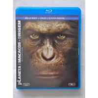 Blu-ray + Dvd Planeta Dos Macacos A Origem Rupert Wyatt comprar usado  Brasil 